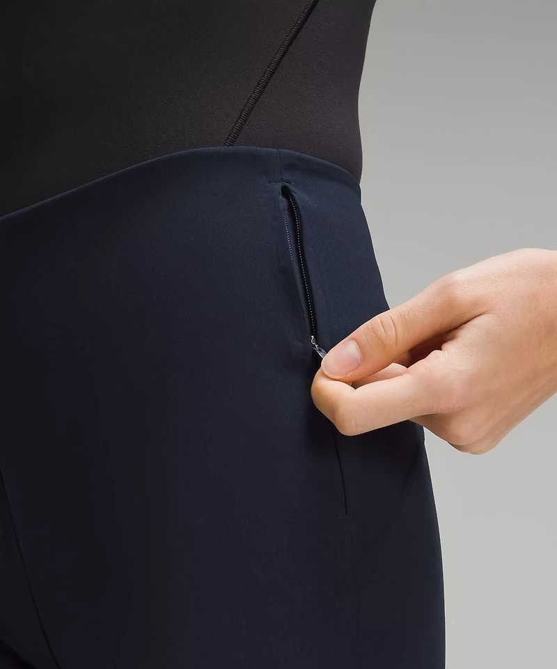 Smooth Fit Pull-On High-Rise Cropped Pant | Women's Trousers