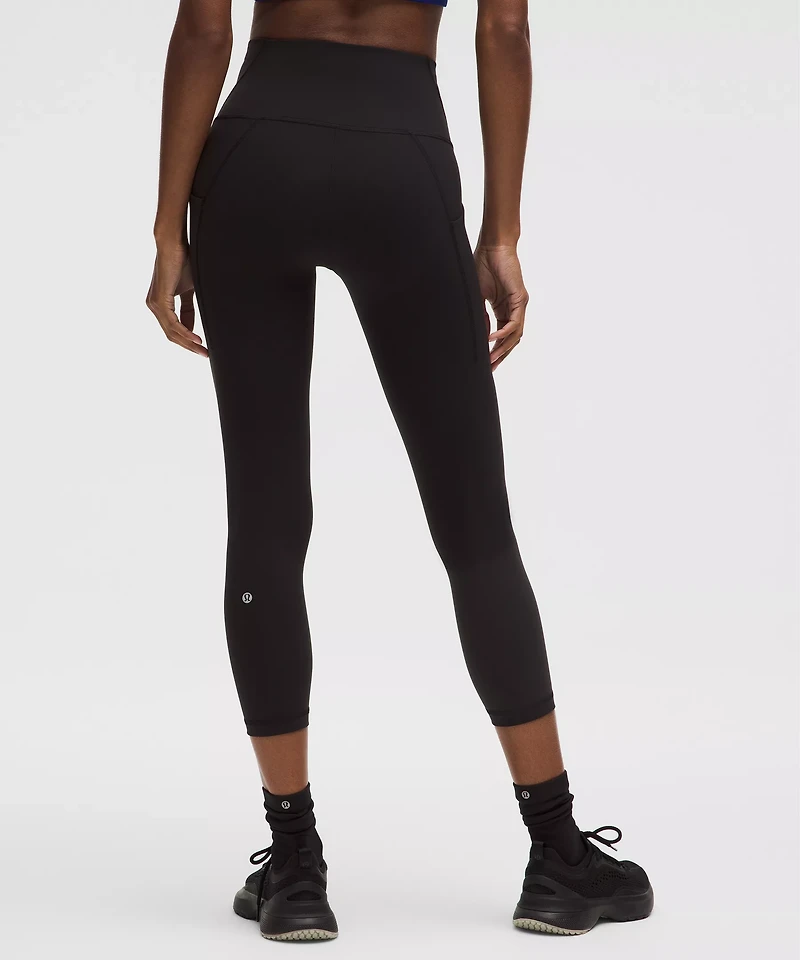 Wunder Train High-Rise Crop with Pockets 23" | Women's Capris