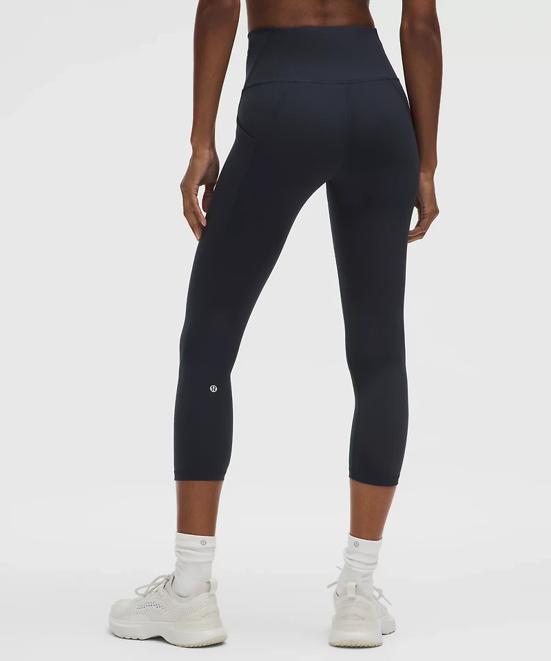 Wunder Train High-Rise Crop with Pockets 23"