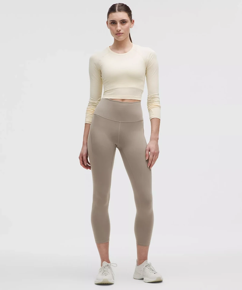 Wunder Train High-Rise Crop with Pockets 23"