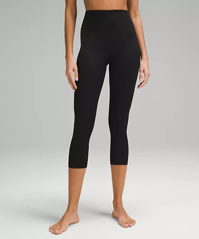 lululemon Align™ High-Rise Ribbed Crop 23" | Women's Leggings/Tights