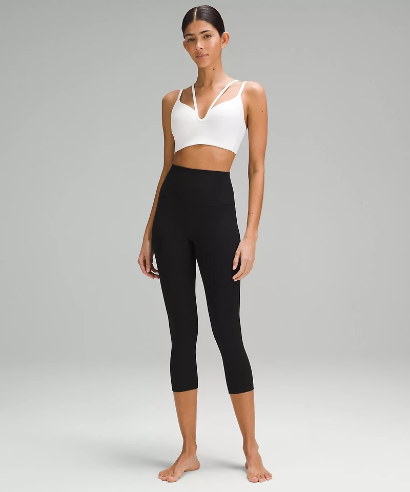 lululemon Align™ High-Rise Ribbed Crop 23" | Women's Leggings/Tights