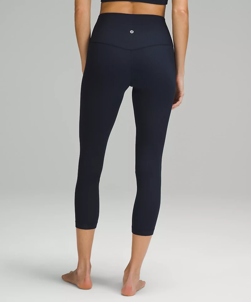 lululemon Align™ High-Rise Ribbed Crop 23"