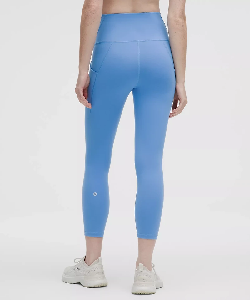Wunder Train High-Rise Crop with Pockets 23" | Women's Capris