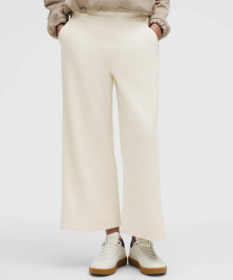 Softstreme High-Rise Wide-Leg Cropped Pant | Women's Pants