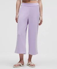 Softstreme High-Rise Wide-Leg Cropped Pant | Women's Pants