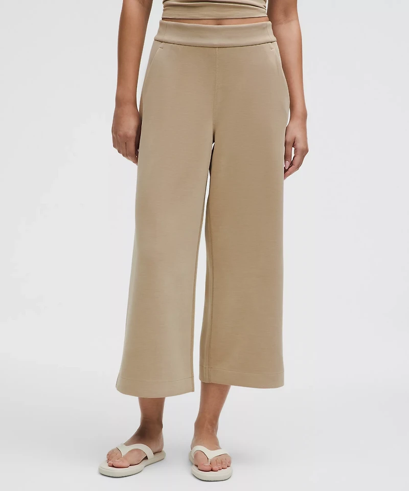 Softstreme High-Rise Wide-Leg Cropped Pant | Women's Pants
