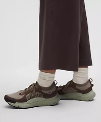 Stretch Woven Ruffle-Waist Wide-Leg Cropped Pant | Women's Capris