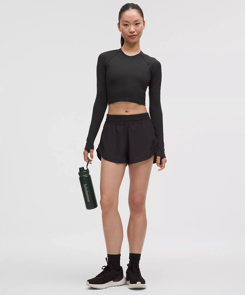 Track That High-Rise Lined Short 3" | Women's Shorts