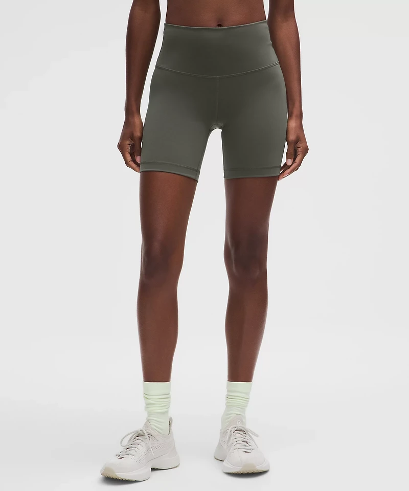 Wunder Train High-Rise Short 6" | Women's Shorts
