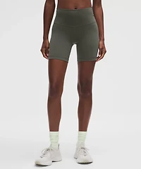Wunder Train High-Rise Short 6" | Women's Shorts