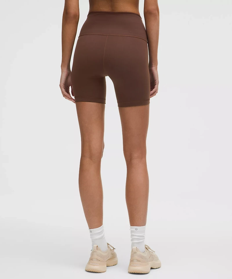 Wunder Train High-Rise Short 6" | Women's Shorts