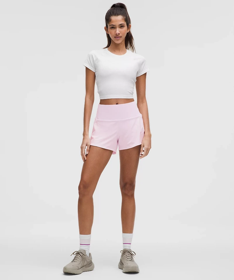 Speed Up High-Rise Lined Short 4" | Women's Shorts