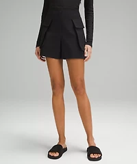 Relaxed-Fit Super-High-Rise Cargo Short 4" | Women's Shorts