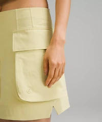 Relaxed-Fit Super-High-Rise Cargo Short 4"