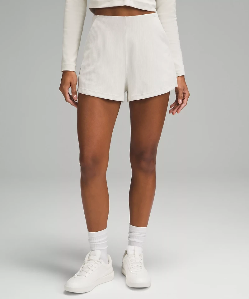 Ribbed Softstreme High-Rise Short 2" | Women's Shorts