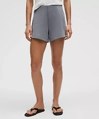 Softstreme Kick-Flare Mid-Rise Short 4"