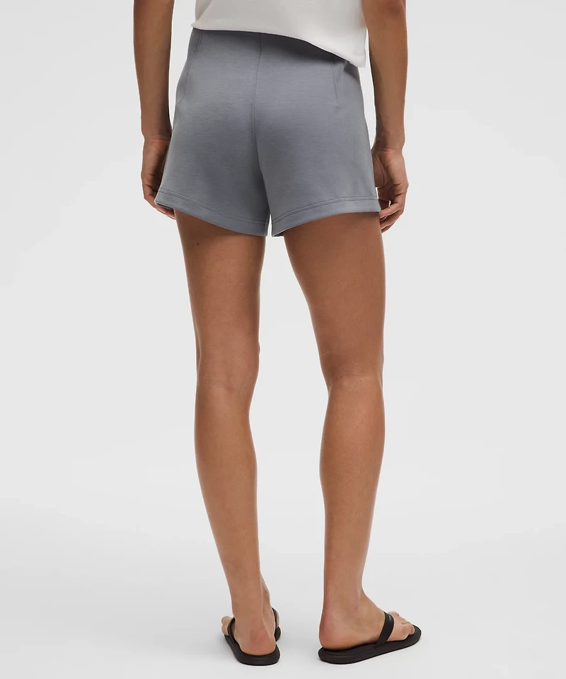 Softstreme Kick-Flare Mid-Rise Short 4"