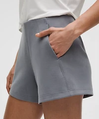 Softstreme Kick-Flare Mid-Rise Short 4"