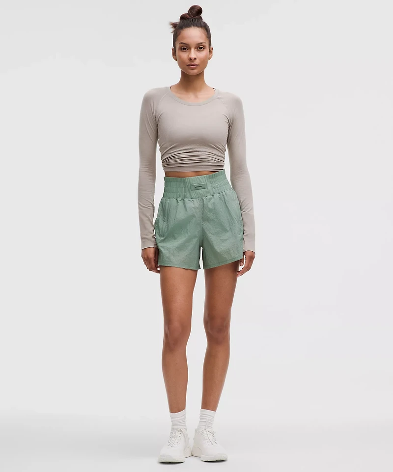 Lightweight Super-High-Rise Training Short 4" | Women's Shorts