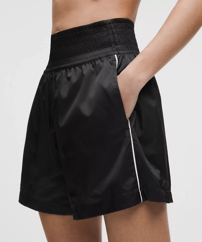 Stretch Satin Nylon Super-High-Rise Short 5" | Women's Shorts