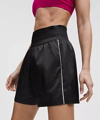 Stretch Satin Nylon Super-High-Rise Short 5" | Women's Shorts