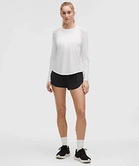 Fast and Free High-Rise Classic-Fit Split Short 3" | Women's Shorts