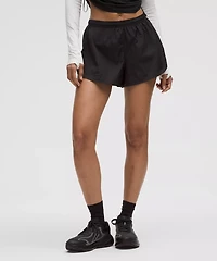 Dolphin-Hem Mid-Rise Running Short 3" | Women's Shorts
