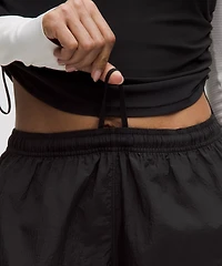 Dolphin-Hem Mid-Rise Running Short 3" | Women's Shorts