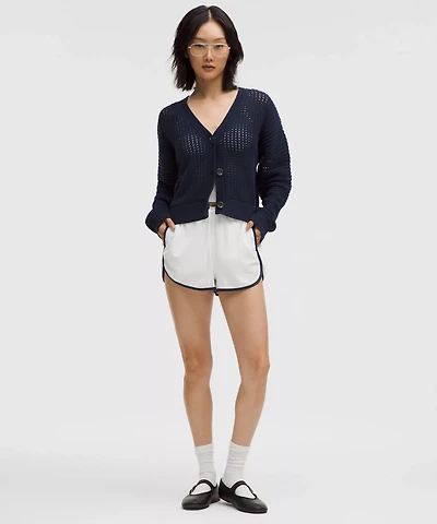 Cotton Terry Slim-Fit High-Rise Short 2" | Women's Shorts