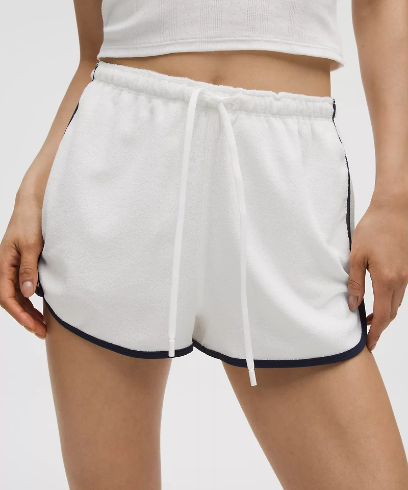 Cotton Terry Slim-Fit High-Rise Short 2" | Women's Shorts