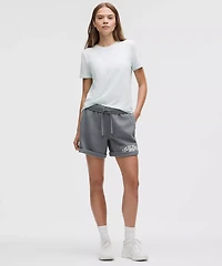 Scuba Mid-Rise Oversized Short 7" *Graphic