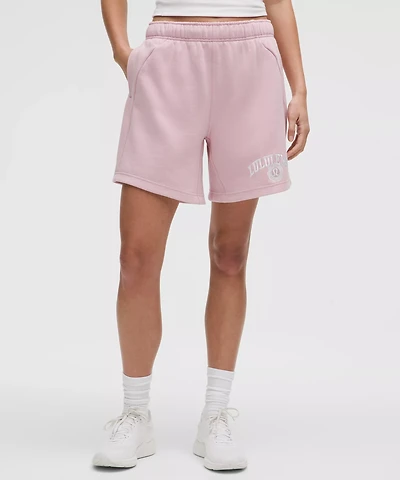 Scuba Mid-Rise Oversized Short 7" *Graphic | Women's Shorts