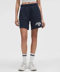 Scuba Mid-Rise Oversized Short 7" *Graphic | Women's Shorts