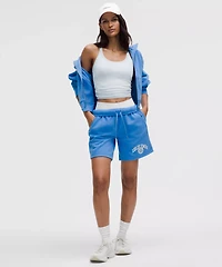 Scuba Mid-Rise Oversized Short 7" *Graphic