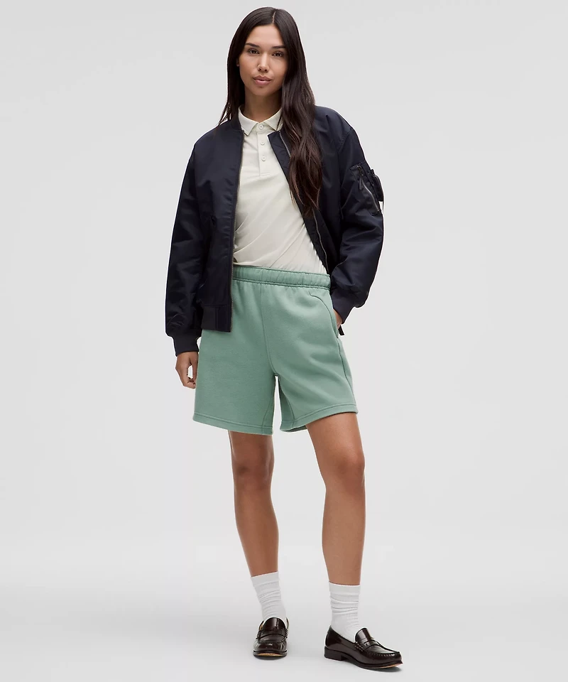 Scuba Mid-Rise Oversized Short 7" | Women's Shorts