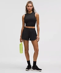 Ruched-Side High-Rise Short 3" | Women's Shorts