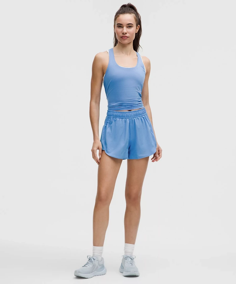 Ruched-Side High-Rise Short 3" | Women's Shorts
