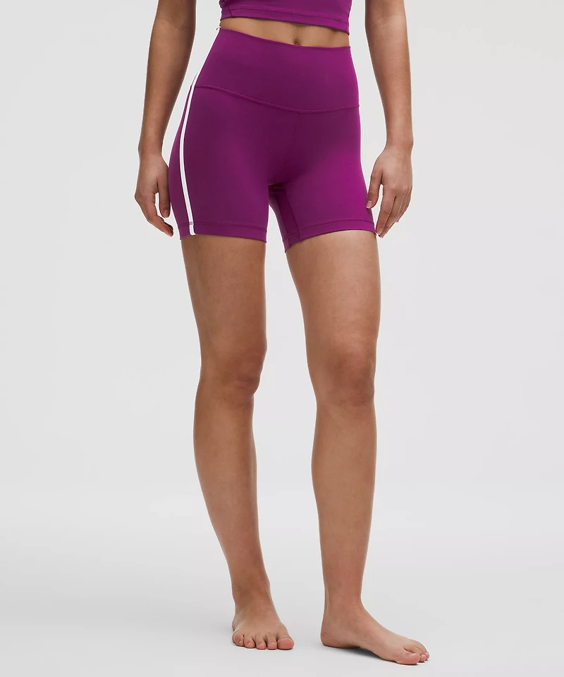 lululemon Align™ High-Rise Side-Stripe Short 6" | Women's Shorts
