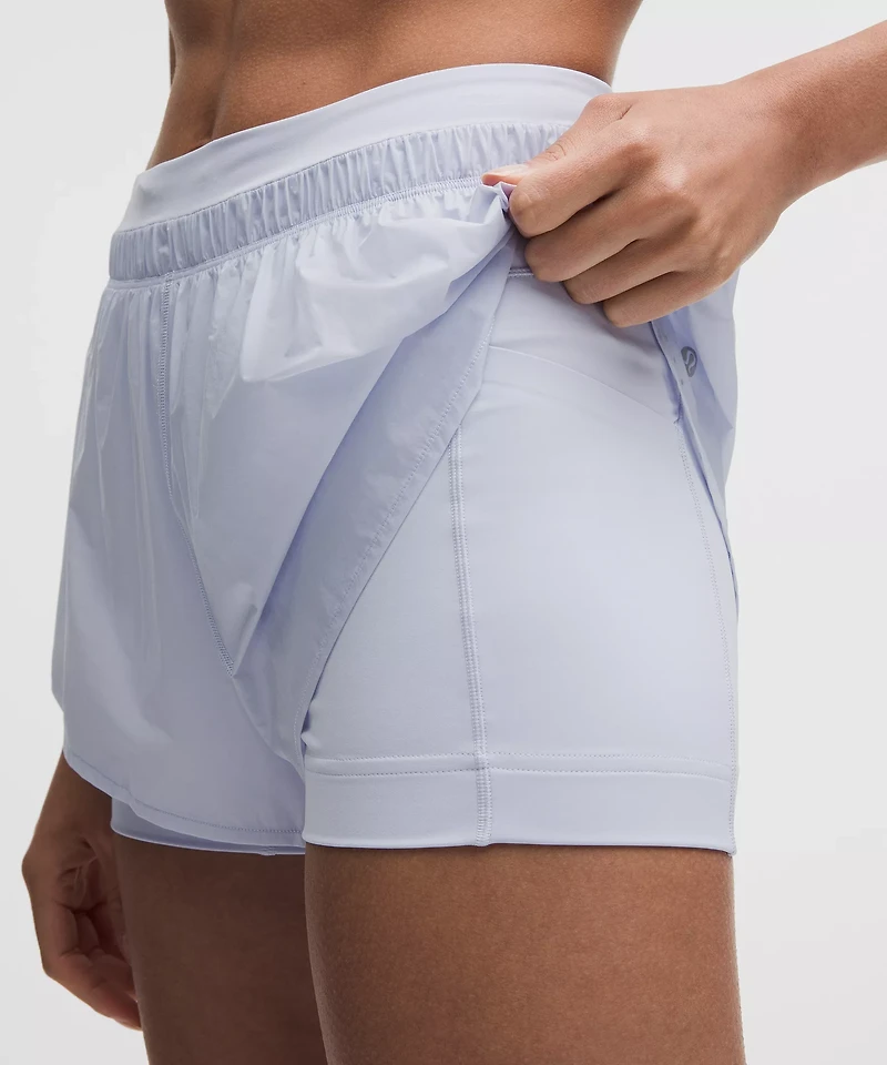 Translucent 2-in-1 High-Rise Short 3" | Women's Shorts