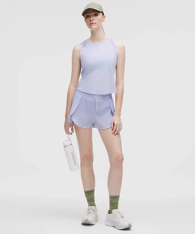 Negative Split Textured Run Short 2.5" | Women's Shorts