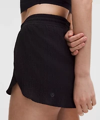 Negative Split Textured Run Short 2.5" | Women's Shorts