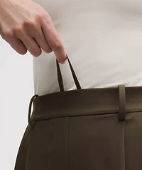 Daydrift Pleated High-Rise Short 7"