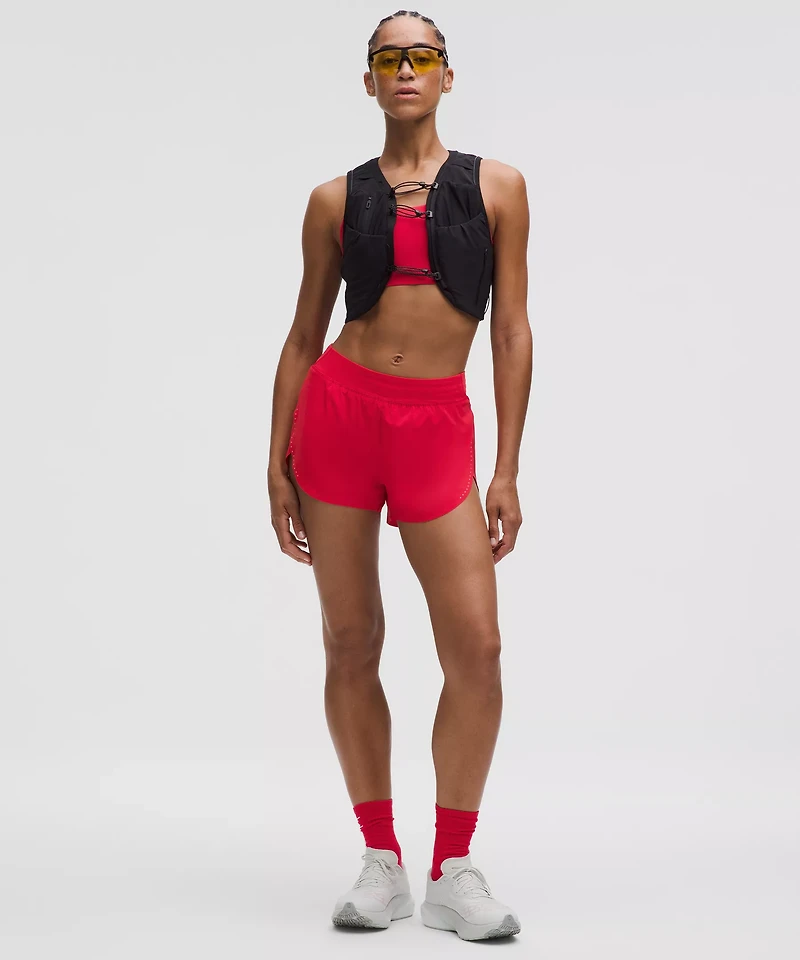 Fast and Free High-Rise Classic-Fit Split Short 3" | Women's Shorts