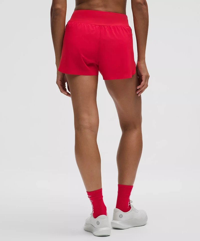 Fast and Free High-Rise Classic-Fit Split Short 3" | Women's Shorts