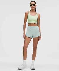 Fast and Free High-Rise Classic-Fit Split Short 3" | Women's Shorts