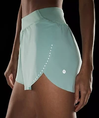 Fast and Free High-Rise Classic-Fit Split Short 3" | Women's Shorts