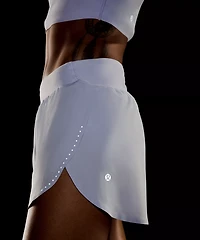 Fast and Free High-Rise Classic-Fit Split Short 3" | Women's Shorts