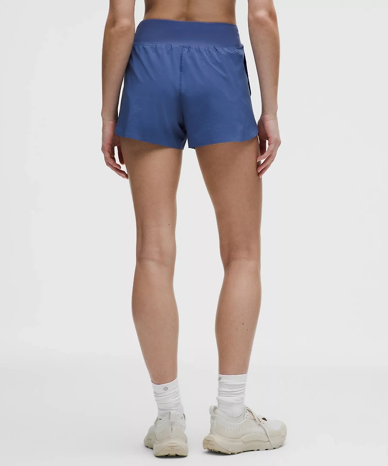 Fast and Free High-Rise Classic-Fit Split Short 3"