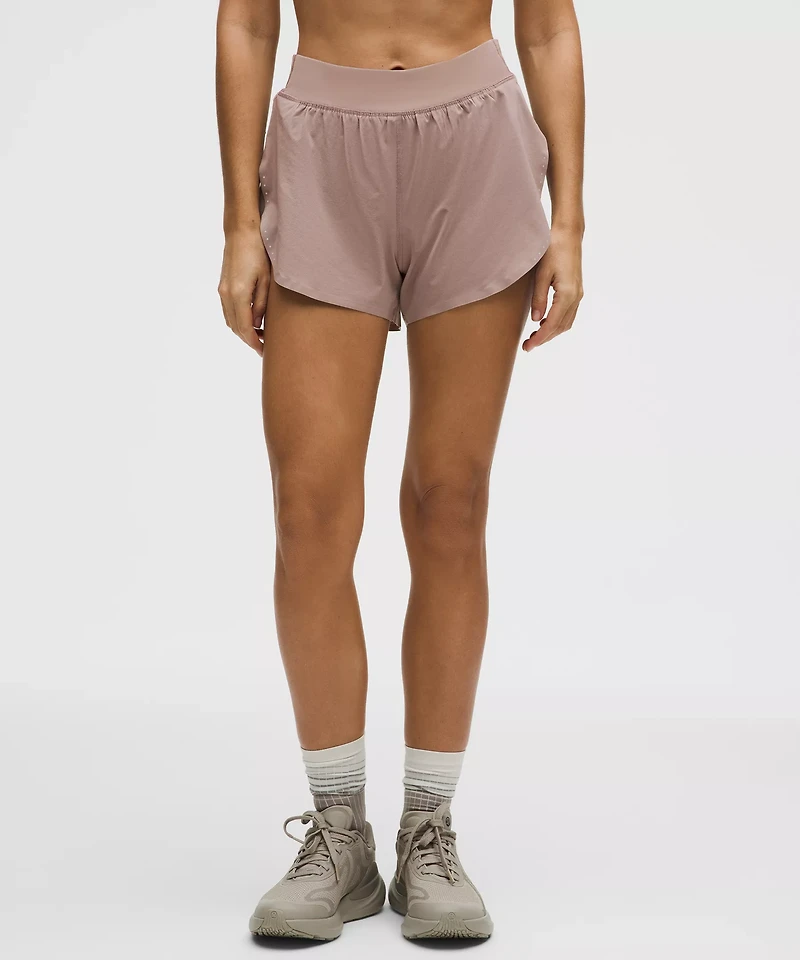 Fast and Free High-Rise Classic-Fit Split Short 3"